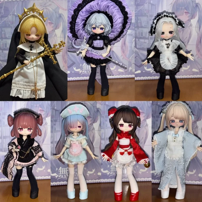 In Stock 100%Genuine Poetry Asymptomatic Series Blind Box 1/12 Bjd Doll Mobile Doll Toys Ornament Girl Birthday Surprise Gifts
In Stock 100%Genuine Poetry Asymptomatic Series Blind Box 1/12 Bjd Doll Mobile Doll Toys Ornament Girl Birthday Surprise Gifts