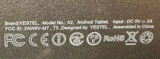 New 10.1 inch For Yestel X2 FCC ID 2AW6V-M7 T3 Tablet PC capacitive touch screen digitizer sensor glass panel
New 10.1 inch For Yestel X2 FCC ID 2AW6V-M7 T3 Tablet PC capacitive touch screen digitizer sensor glass panel