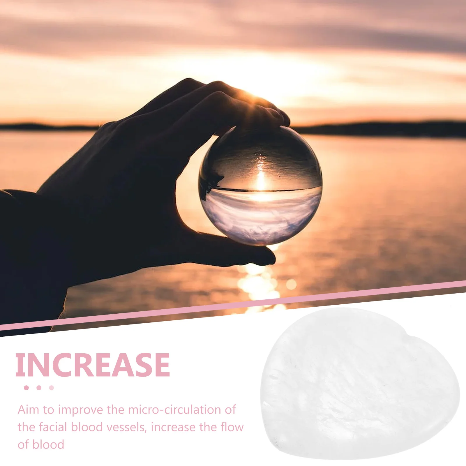 Heart Shaped Stress Relief Crystal Scraper Portable Massage Thumb Stone Worry Finger Anxiety Relaxation Tool For Face Neck
Heart Shaped Stress Relief Crystal Scraper Portable Massage Thumb Stone Worry Finger Anxiety Relaxation Tool For Face Neck