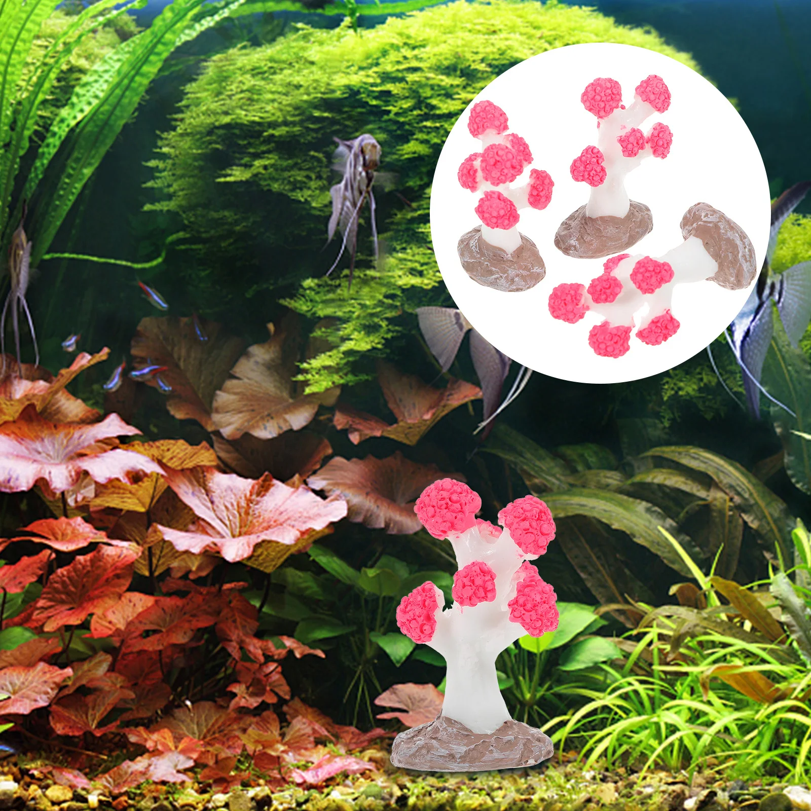 3 Pcs Artificial Coral Statue Aquarium Decorations Ornament Sculpture Fish Tank Landscape Tabletop Water
3 Pcs Artificial Coral Statue Aquarium Decorations Ornament Sculpture Fish Tank Landscape Tabletop Water