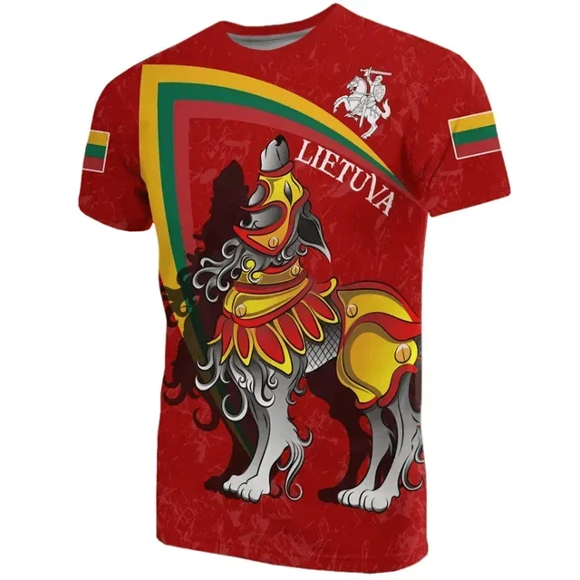 Lithuanian Flag 3D Printing Quick Drying Breathable Movement Lithuanian National Emblem Men Plus Size Y2kT T-shirt Clothes
Lithuanian Flag 3D Printing Quick Drying Breathable Movement Lithuanian National Emblem Men Plus Size Y2kT T-shirt Clothes
