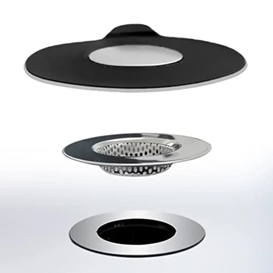 2PCS Bathtub Stopper Hair Catcher Kit, Bathtub Drain Strainer, Tub Stopper Plug Cover, Sink Filter, Silicone Drain Stopper for
2PCS Bathtub Stopper Hair Catcher Kit, Bathtub Drain Strainer, Tub Stopper Plug Cover, Sink Filter, Silicone Drain Stopper for