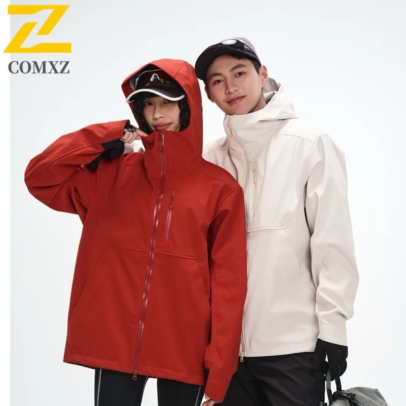 2025 Men Thickened Softshell Jacket Windproof Functional Autumn Winter Outdoor Hooded Coat Casual Hiking Thermal Windbreaker
2025 Men Thickened Softshell Jacket Windproof Functional Autumn Winter Outdoor Hooded Coat Casual Hiking Thermal Windbreaker