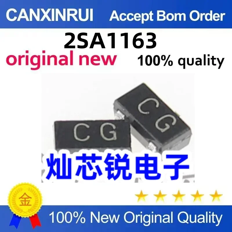(5-100 pieces) Brand new 2SA1163-GR 2SA1163 silk screen CG SOT-23 spot chip IC
(5-100 pieces) Brand new 2SA1163-GR 2SA1163 silk screen CG SOT-23 spot chip IC