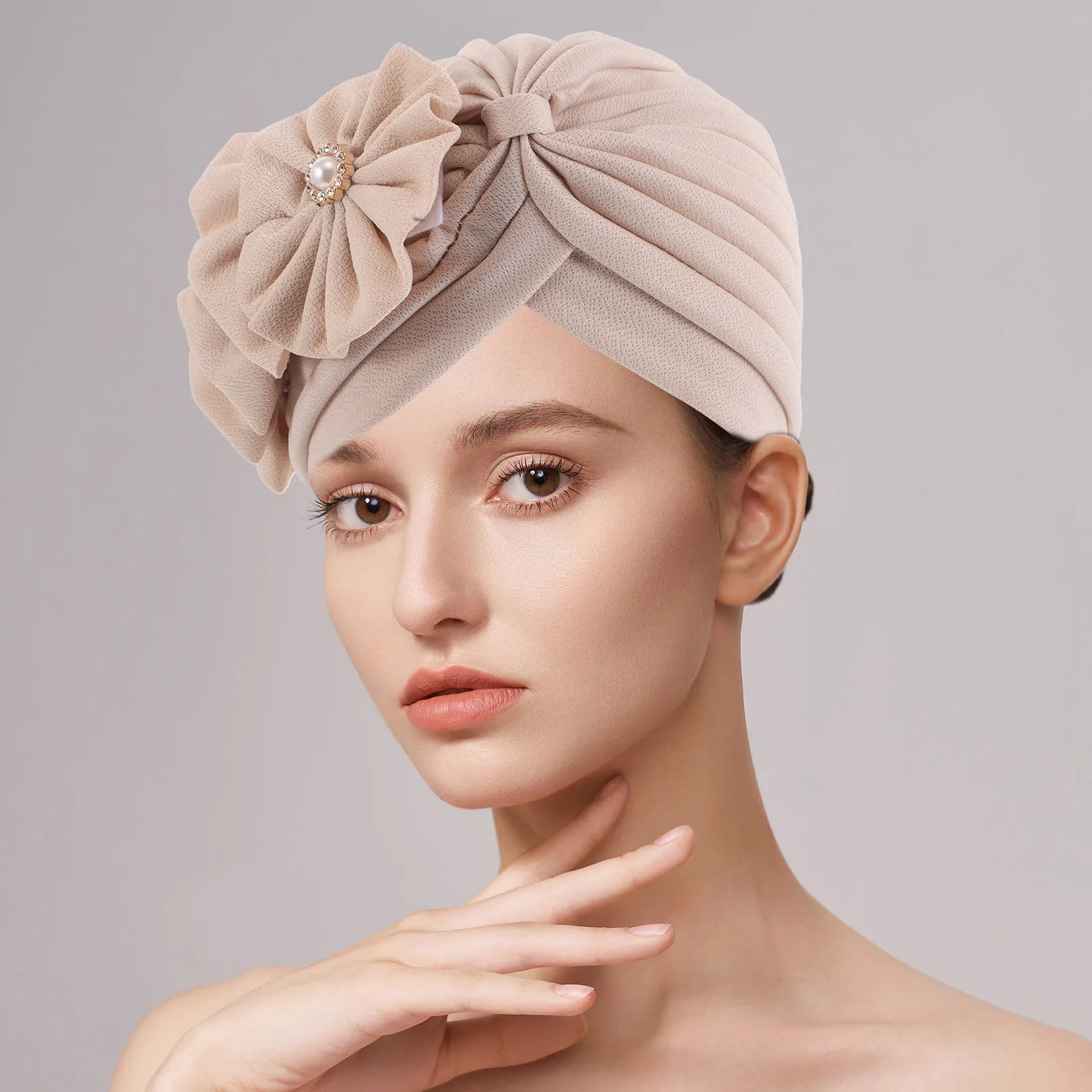 Soft Turban Hat Women Floral Beanie Headscarf Stretchy Hijab Undercap Chemo Headwear Breathable Wrinkle Design Travel Daily Wear
Soft Turban Hat Women Floral Beanie Headscarf Stretchy Hijab Undercap Chemo Headwear Breathable Wrinkle Design Travel Daily Wear