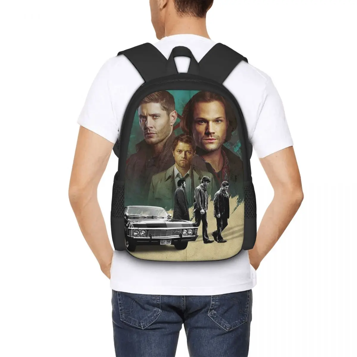 SPN FINALE Student Backpack School Bag Hiking Travel Daypack for Boys Girls Fashion Bookbag Shoulder Bags
SPN FINALE Student Backpack School Bag Hiking Travel Daypack for Boys Girls Fashion Bookbag Shoulder Bags