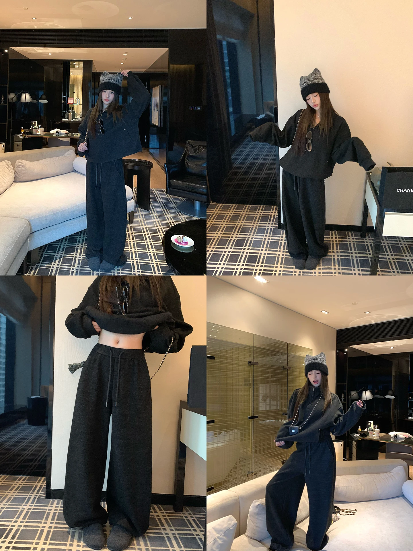 Комплект для дома: толстовка и брюки для женщин, свободный крой, на флисовой подкладке, удобный, из полиэстера, с длинными рукавами
Комплект для дома: толстовка и брюки для женщин, свободный крой, на флисовой подкладке, удобный, из полиэстера, с длинными рукавами