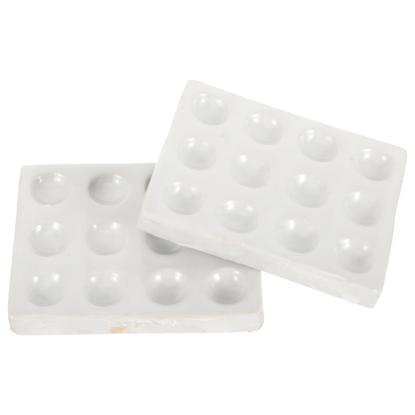2 Pcs Shade Guide Porcelain Spot Plate for Laboratory Notebook Reaction Ceramic Ceramics Mixing Wells Chemistry Baby
2 Pcs Shade Guide Porcelain Spot Plate for Laboratory Notebook Reaction Ceramic Ceramics Mixing Wells Chemistry Baby
