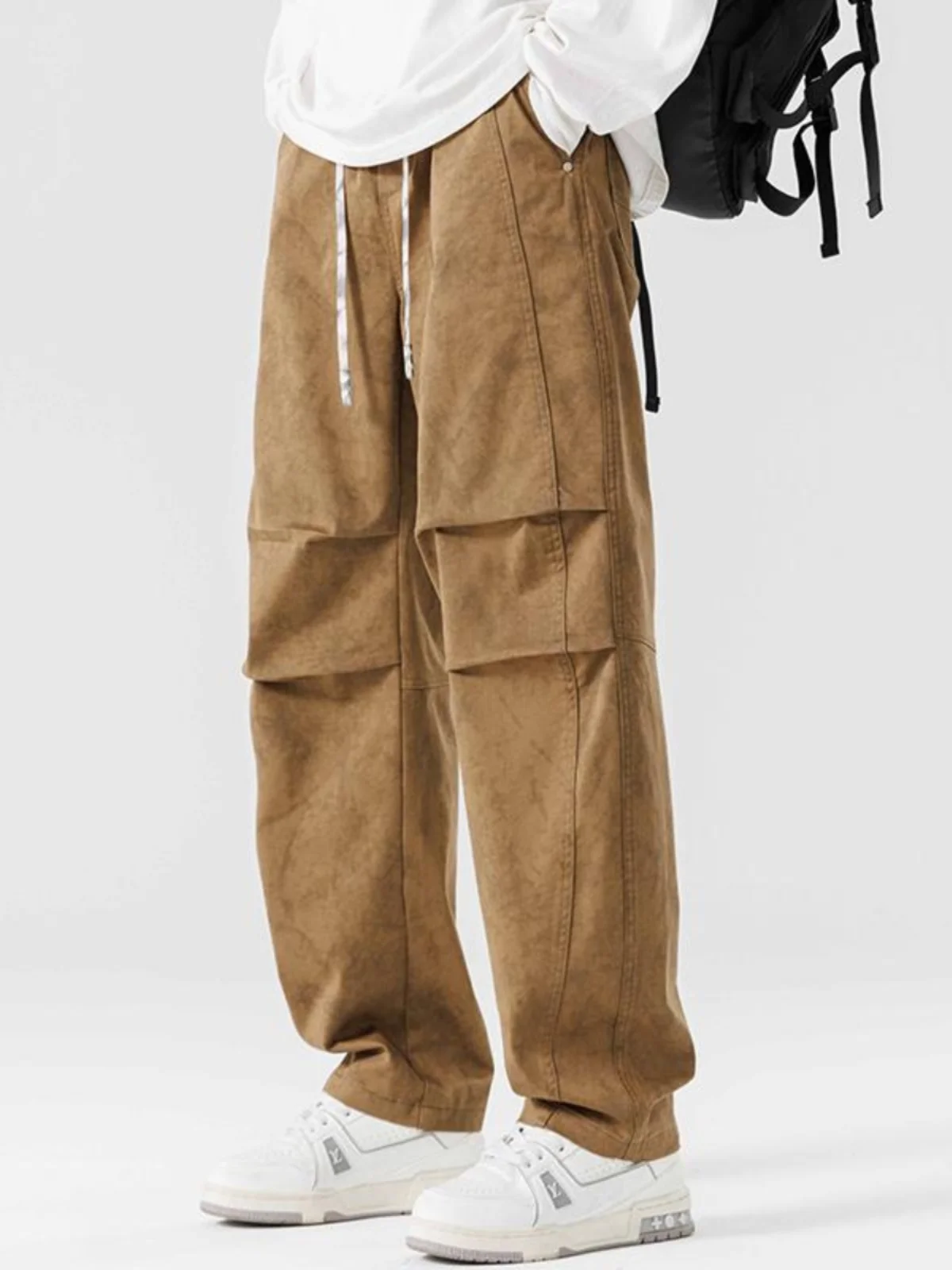 Мужские повседневные спортивные брюки с эффектом тай-дай, рабочая одежда в американском стиле, осенне-зимняя новинка, модные городские длинные брюки
Мужские повседневные спортивные брюки с эффектом тай-дай, рабочая одежда в американском стиле, осенне-зимняя новинка, модные городские длинные брюки