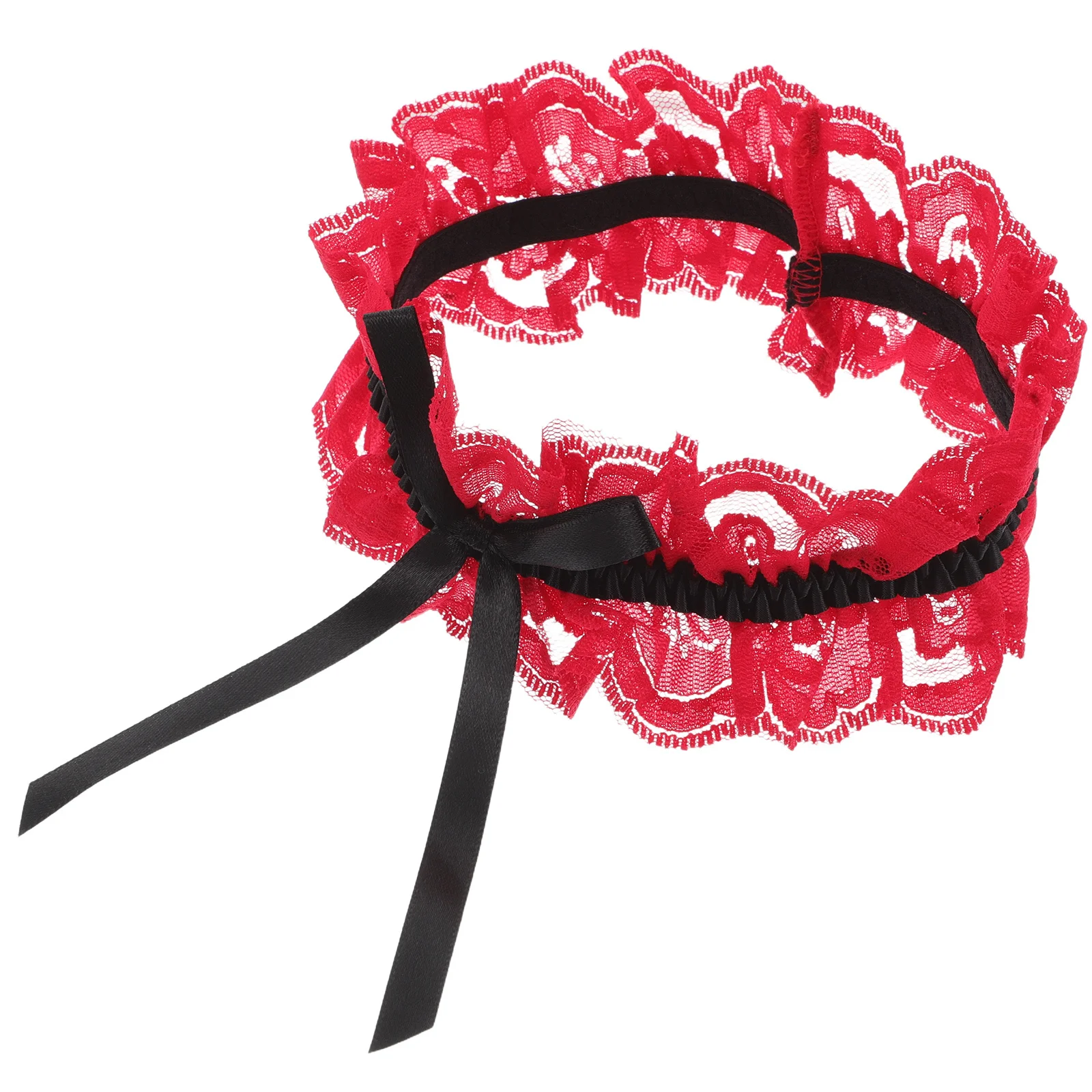 Red Lace Black Ribbon Bridal Garter Adjustable Comfortable Lace Wedding Garter Bowknot Leg Ring for Bride Elastic Leg Ring
Red Lace Black Ribbon Bridal Garter Adjustable Comfortable Lace Wedding Garter Bowknot Leg Ring for Bride Elastic Leg Ring