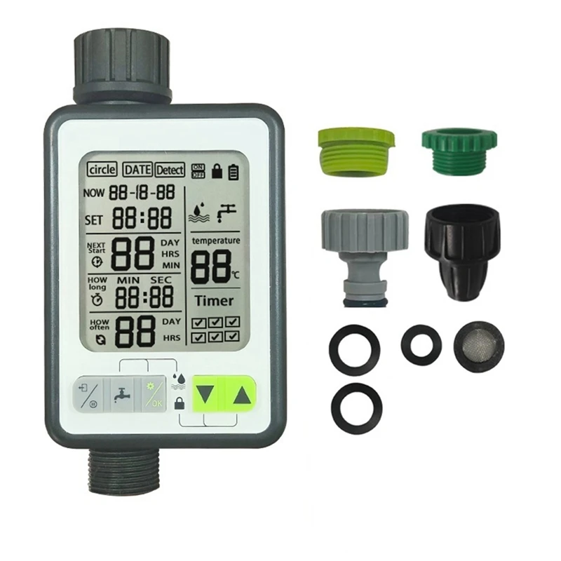 24-Hour Delivery Auto Waterer Gardening Watering Timer Garden Balcony Waterer Portable New Smart Irrigation System Controller
24-Hour Delivery Auto Waterer Gardening Watering Timer Garden Balcony Waterer Portable New Smart Irrigation System Controller