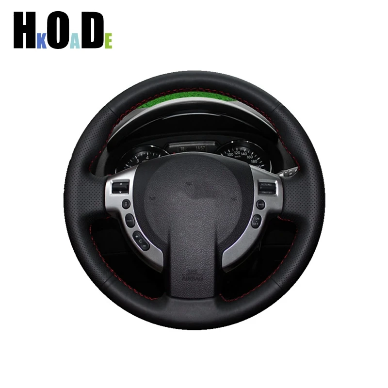 Black Hand Sew Car steering wheel cover For Nissan Qashqai J10 X-TRAIL NV200 2008 2009 2010 2011 2012
Black Hand Sew Car steering wheel cover For Nissan Qashqai J10 X-TRAIL NV200 2008 2009 2010 2011 2012