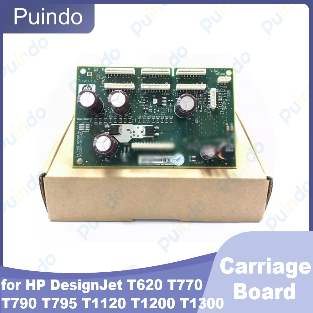 Original Carriage Board for HP DesignJet T620 T770 T790 T795 T1120 T1200 T1300 T2300 Z5400 Printhead Carriage Assembly
Original Carriage Board for HP DesignJet T620 T770 T790 T795 T1120 T1200 T1300 T2300 Z5400 Printhead Carriage Assembly