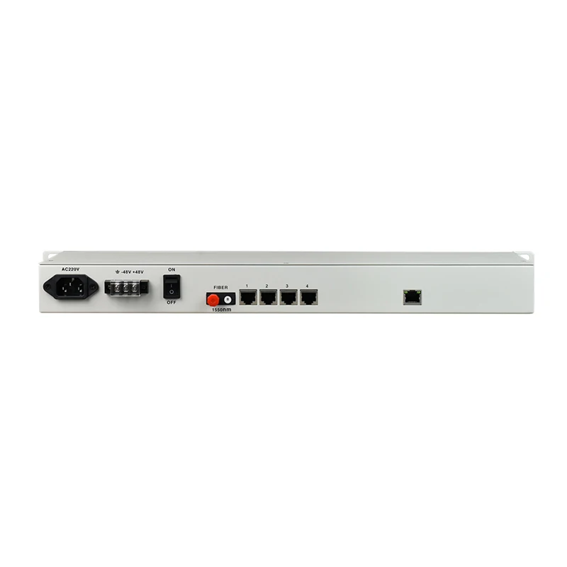 4-канальный мультиплексор E1 PDH 4E1 в оптоволоконный преобразователь с Gigabit Ethernet
4-канальный мультиплексор E1 PDH 4E1 в оптоволоконный преобразователь с Gigabit Ethernet