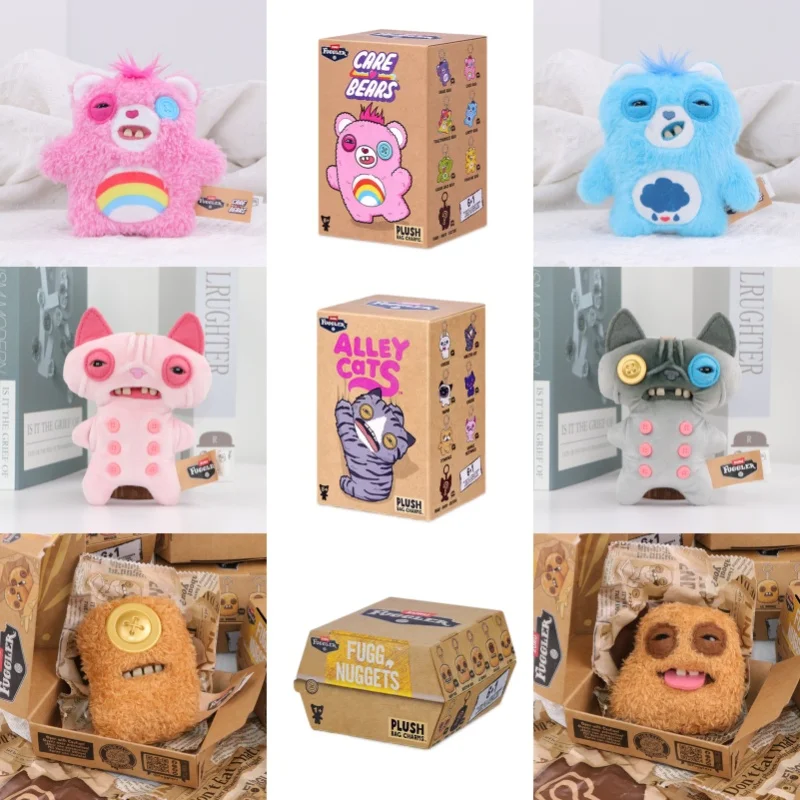 Original Fuggler Keychain Plush Toys Blind Box Cute Care Bear Fuggs Alley CatS Unggets Stuffed Peluche Pandents Dolls Gifts
Original Fuggler Keychain Plush Toys Blind Box Cute Care Bear Fuggs Alley CatS Unggets Stuffed Peluche Pandents Dolls Gifts