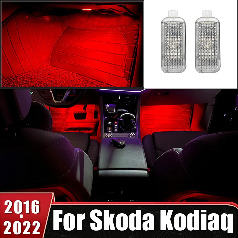 For Skoda Kodiaq 2016 2017 2018 2019 2020 2021 2022 LED Car Footwell Light Atmosphere Lamps Ambient Lamp Interior Accessories
For Skoda Kodiaq 2016 2017 2018 2019 2020 2021 2022 LED Car Footwell Light Atmosphere Lamps Ambient Lamp Interior Accessories