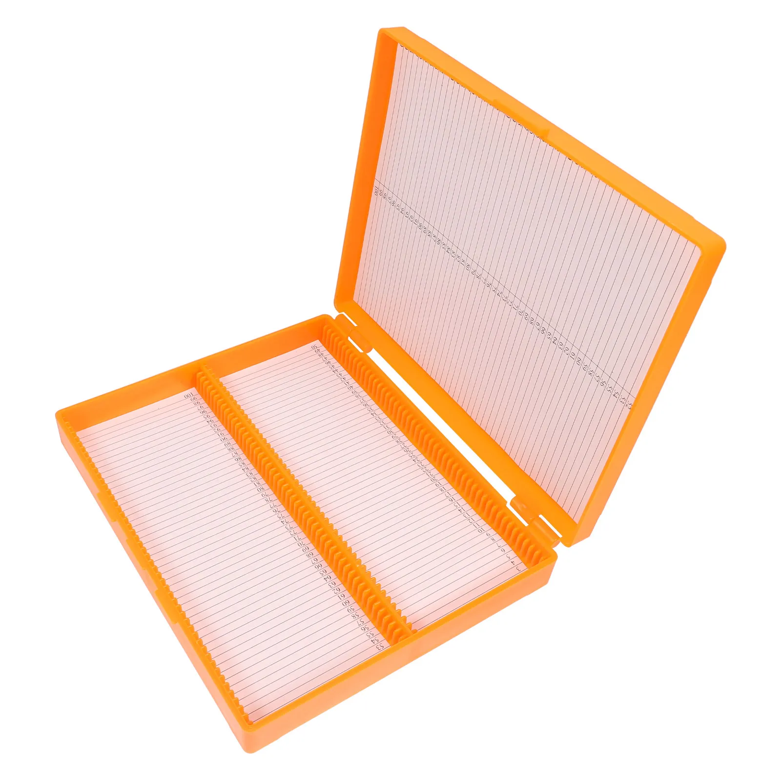 100 Capacity Plastic Slide Storage Case Microscope Glass Slide Organizer Stackable Lab Grade for Science Classroom
100 Capacity Plastic Slide Storage Case Microscope Glass Slide Organizer Stackable Lab Grade for Science Classroom