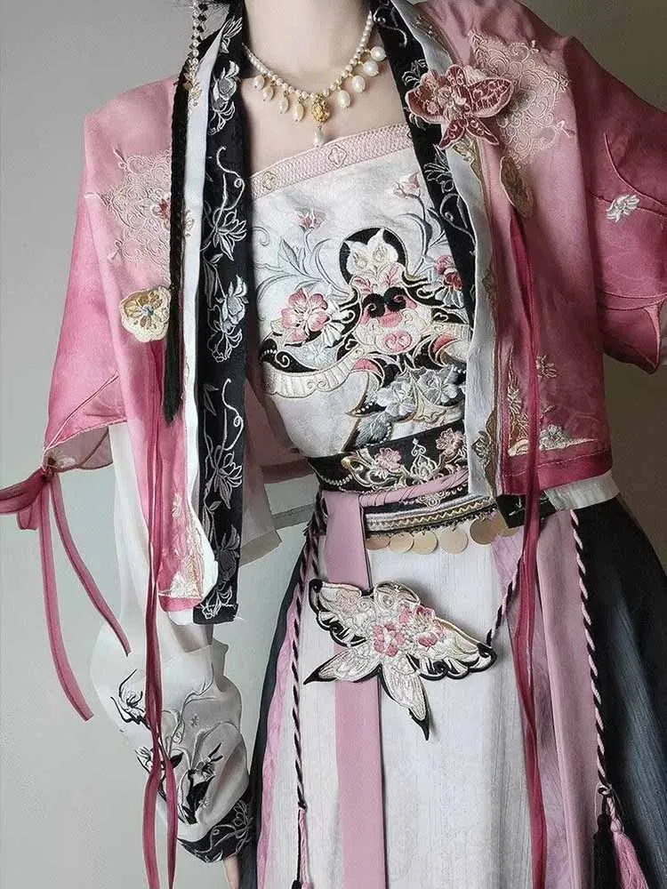Hanfu Dress Women Ancient Chinese Hanfu Sets Female Fairy Cosplay Costume Tang Dynasty Pink&Purple Hanfu Party Outfit For Women
Hanfu Dress Women Ancient Chinese Hanfu Sets Female Fairy Cosplay Costume Tang Dynasty Pink&Purple Hanfu Party Outfit For Women