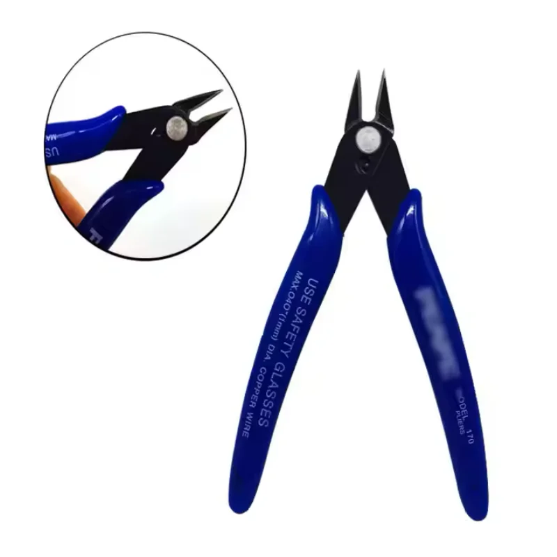 170 Hand Tools Electrical Wire Cutters Cutting Pliers Nipper Anti-slip Rubber Mini Diagonal Pliers
170 Hand Tools Electrical Wire Cutters Cutting Pliers Nipper Anti-slip Rubber Mini Diagonal Pliers