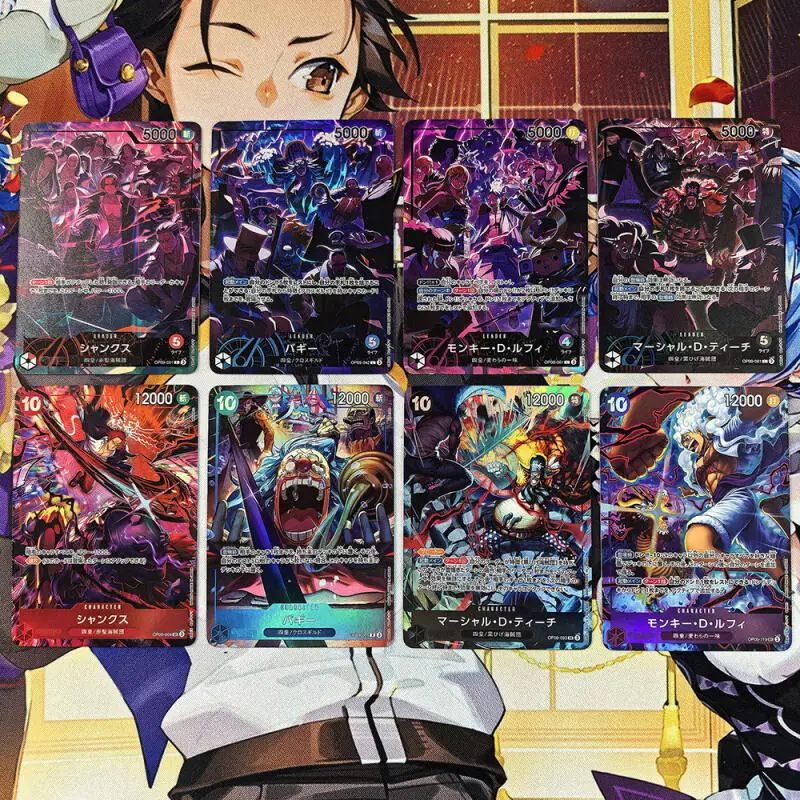 8pcs/set One Piece OPCG American version of the second anniversary DIY self-made Color Flash Card Anime Game Collection Card
8pcs/set One Piece OPCG American version of the second anniversary DIY self-made Color Flash Card Anime Game Collection Card
