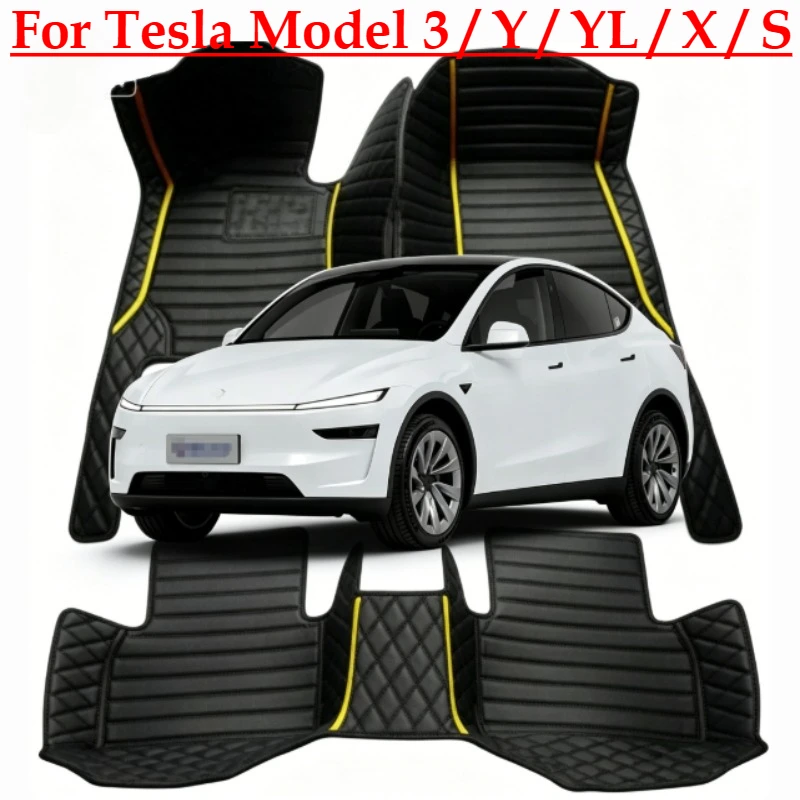 Custom Car Floor Mats For Tesla Model 3 / Y / YL / X / S 2016-2026 Weather Interior Accessories Carpet Trunk Foot
Custom Car Floor Mats For Tesla Model 3 / Y / YL / X / S 2016-2026 Weather Interior Accessories Carpet Trunk Foot