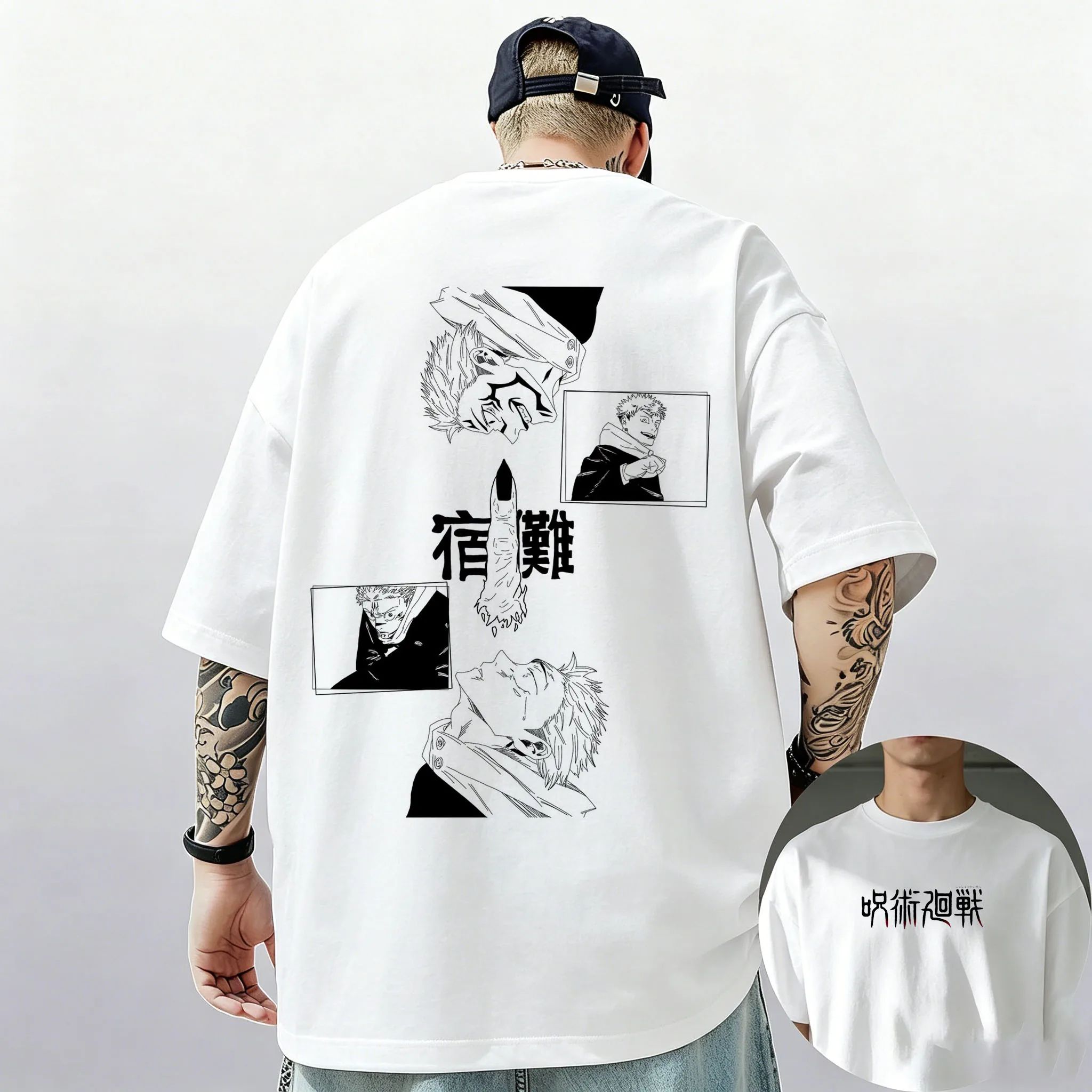 2026 Summer New Arrival: Spell War Pattern Street Style Print Short-Sleeve T-Shirt, Y2K Style, Suitable for Both Men and Women
2026 Summer New Arrival: Spell War Pattern Street Style Print Short-Sleeve T-Shirt, Y2K Style, Suitable for Both Men and Women