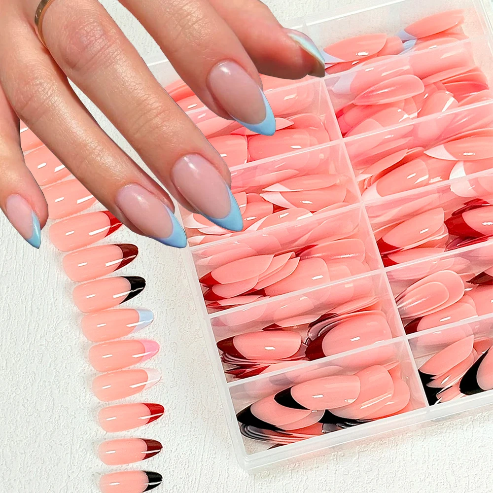 Накладные ногти френч-пресс, 12 шт., средней длины, цвета: черный, белый, красный, синий, гель, нюдовый розовый, элегантные женские накладные ногти
Накладные ногти френч-пресс, 12 шт., средней длины, цвета: черный, белый, красный, синий, гель, нюдовый розовый, элегантные женские накладные ногти