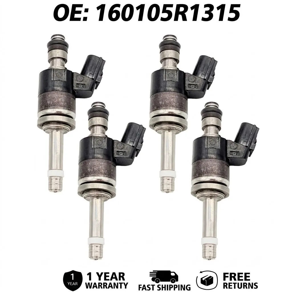 4pcs GDI Fuel Injectors for 2015-2020 Honda Fit 1.5L, Replacement Part FJ1448 16010-5R1-315, Engine High Pressure Nozzle Set
4pcs GDI Fuel Injectors for 2015-2020 Honda Fit 1.5L, Replacement Part FJ1448 16010-5R1-315, Engine High Pressure Nozzle Set
