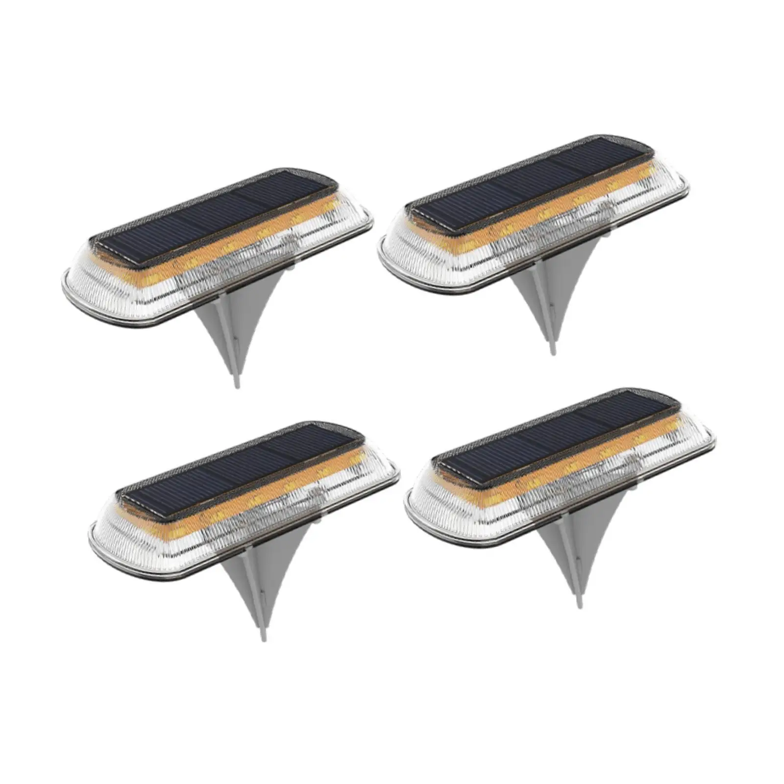4x LED Solar Deck Lights Marine Dock for Warning Stair Decoration Patio Ground Stake IP65 Waterproof Courtyard Lawn Garden Lamps
4x LED Solar Deck Lights Marine Dock for Warning Stair Decoration Patio Ground Stake IP65 Waterproof Courtyard Lawn Garden Lamps