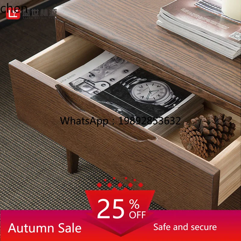 ZML solid wood coffee table oak tea table living room coffee modern simple small apartment log tea table home accessories
ZML solid wood coffee table oak tea table living room coffee modern simple small apartment log tea table home accessories