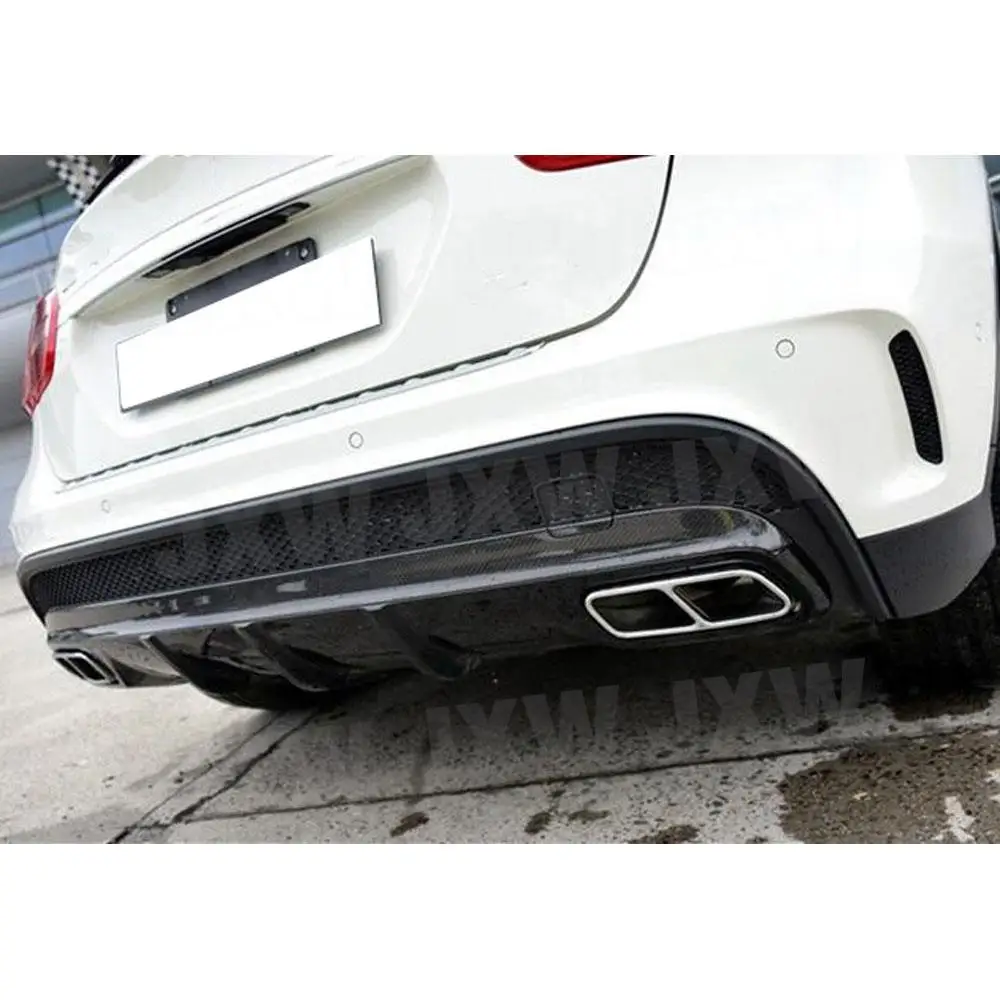 ABS Rear Bumper Lip Diffuser Trims with 4-outlet Exhaust Tips For Benz GLA Class X156 GLA200 GLA260 GLA45 Sport 2014-2017
ABS Rear Bumper Lip Diffuser Trims with 4-outlet Exhaust Tips For Benz GLA Class X156 GLA200 GLA260 GLA45 Sport 2014-2017