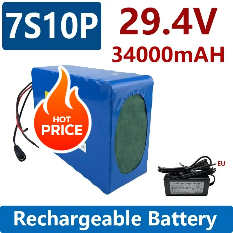 7S10P 24V 34ah 29.4V lithium-ion battery pack electric bicycle unicycle wheelchair motor battery+charger
7S10P 24V 34ah 29.4V lithium-ion battery pack electric bicycle unicycle wheelchair motor battery+charger