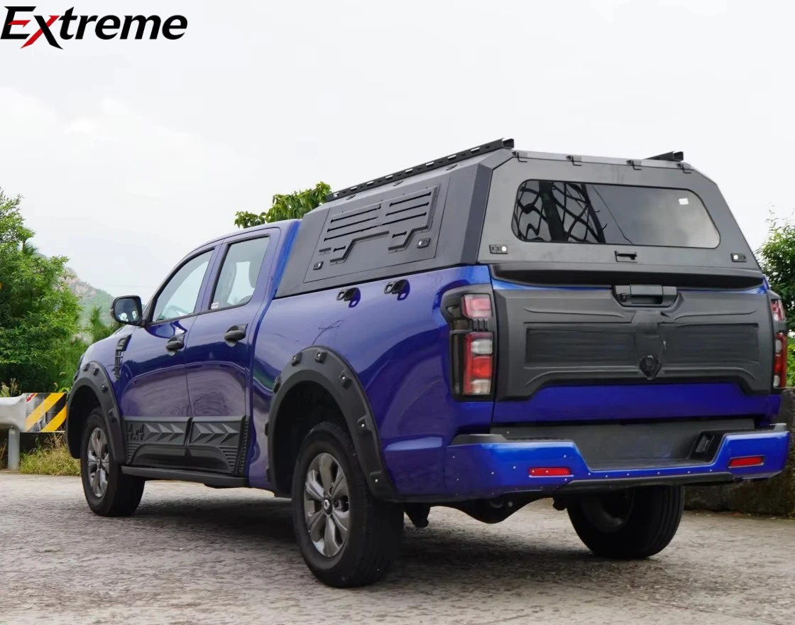 EXTREME 20 Years Manufacture Hard Top Pickup Truck Canopy with Side Windows and Roof Rack
EXTREME 20 Years Manufacture Hard Top Pickup Truck Canopy with Side Windows and Roof Rack