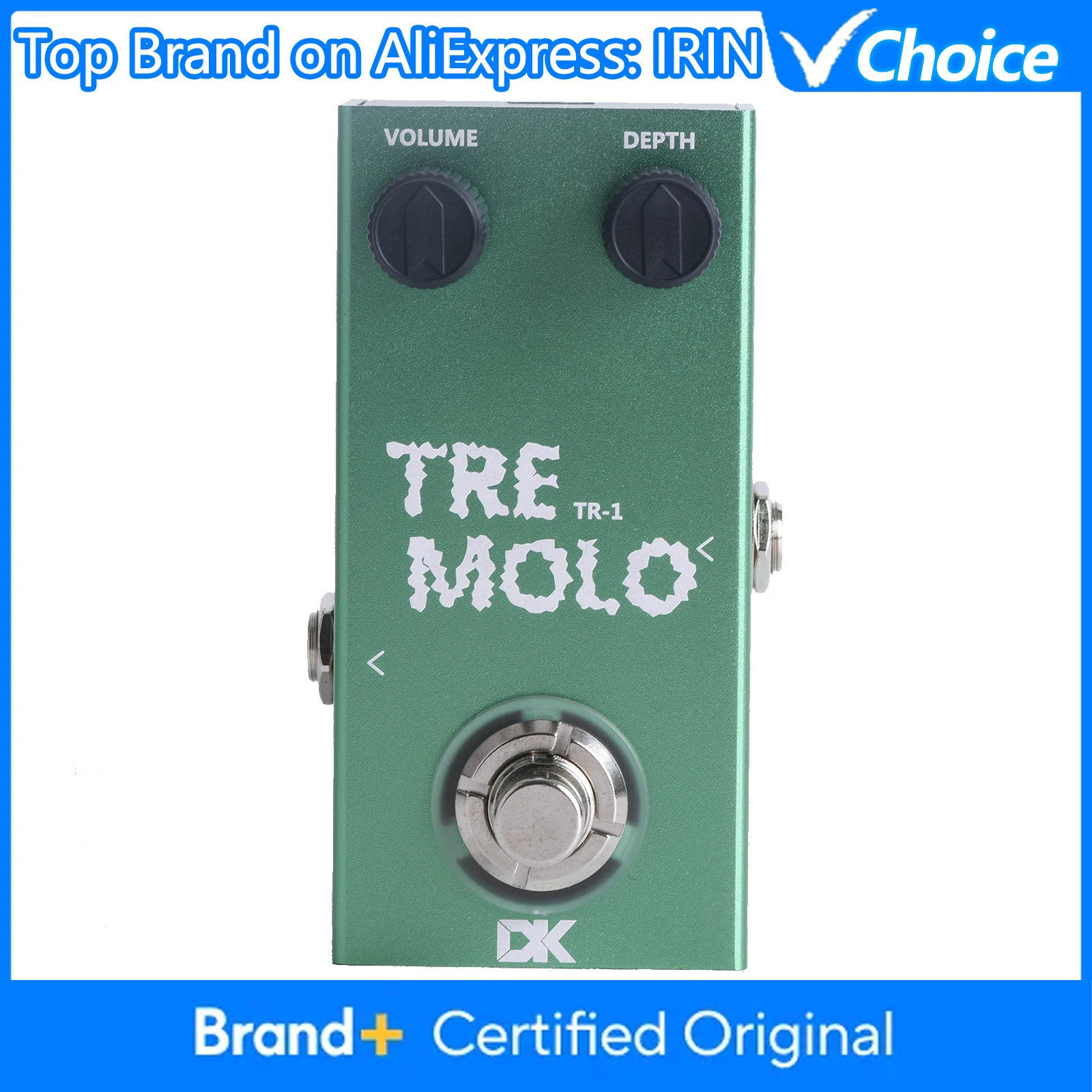 IRIN педаль эффектов для электрогитары TR-1 педаль TREMOLO мини-эффект тремоло True Bypass корпус из цинкового сплава аксессуары для гитары Запчасти
IRIN педаль эффектов для электрогитары TR-1 педаль TREMOLO мини-эффект тремоло True Bypass корпус из цинкового сплава аксессуары для гитары Запчасти