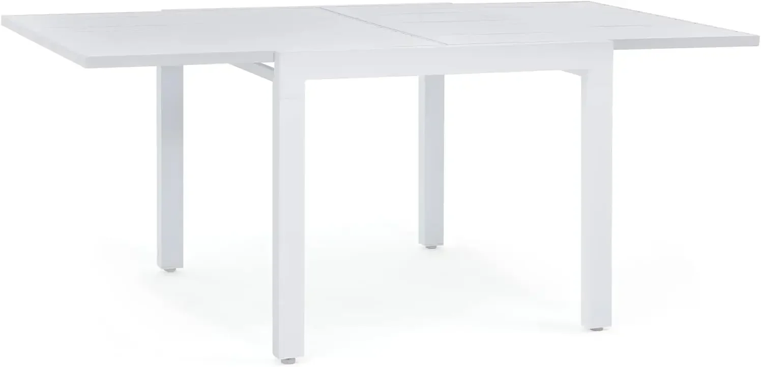 Extendable Aluminum Dining Table Adjustable Rectangle Table Indoor Outdoor Use For 4 To 6 Person Porch Deck Garden White
Extendable Aluminum Dining Table Adjustable Rectangle Table Indoor Outdoor Use For 4 To 6 Person Porch Deck Garden White
