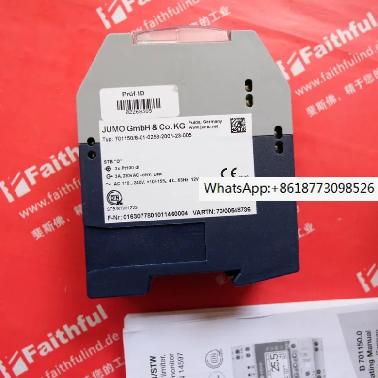 JUMO 00548736 701150/8-01-0253-2001-23/005 100% new and original
JUMO 00548736 701150/8-01-0253-2001-23/005 100% new and original