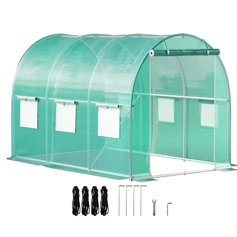Household Thermal Insulation Greenhouse Tent Cold Proof Warm Plant Shelter For Balcony Courtyard Succulent Vegetable Cultivation
Household Thermal Insulation Greenhouse Tent Cold Proof Warm Plant Shelter For Balcony Courtyard Succulent Vegetable Cultivation