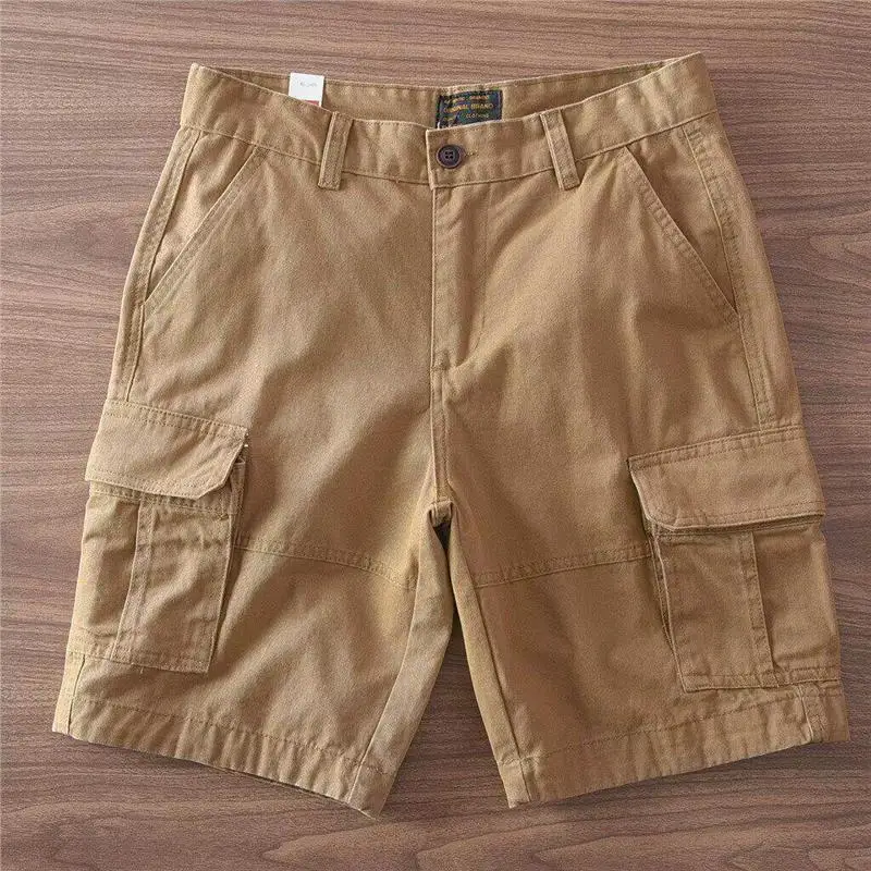 American Retro Workwear Shorts Men's Loose Super Short Pure Cotton Casual High Street Multi Pocket Three Four Five Sides Pants
American Retro Workwear Shorts Men's Loose Super Short Pure Cotton Casual High Street Multi Pocket Three Four Five Sides Pants