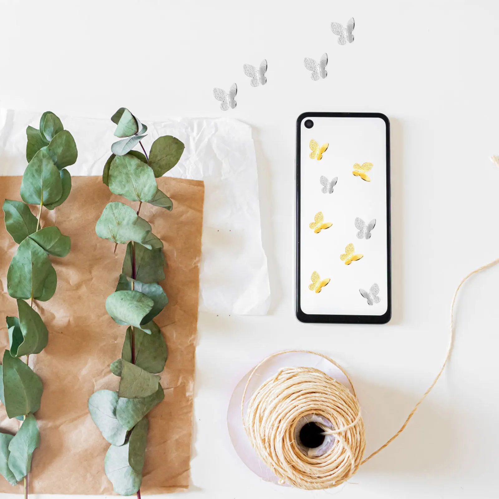 100Pcs Metal Butterfly Jewelry Charms Alloy DIY Epoxy Filling Accessories for Craft Decoration Scrapbooking Phone Keychain
100Pcs Metal Butterfly Jewelry Charms Alloy DIY Epoxy Filling Accessories for Craft Decoration Scrapbooking Phone Keychain