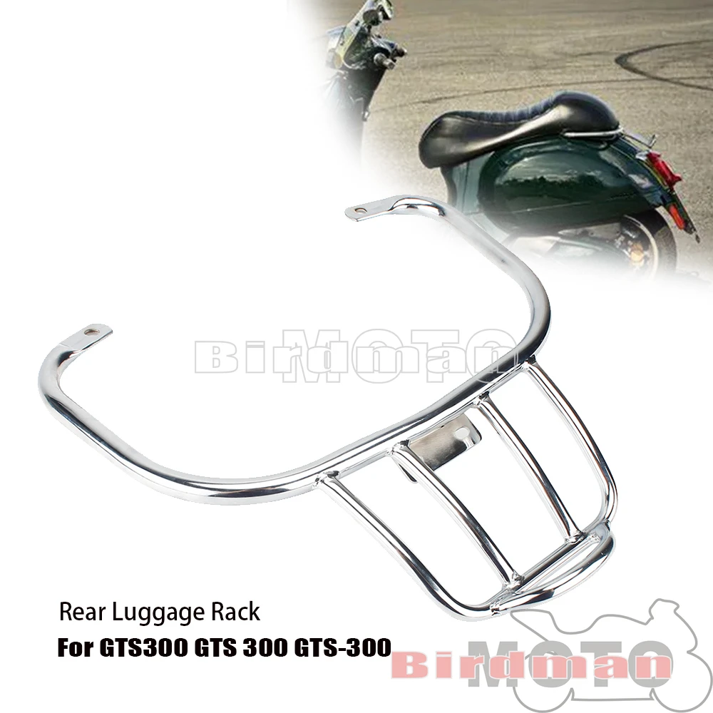 Chrome Motorcycle Rear Bracket Luggage Bag Shelf Rack For GTS Rear Luggage Rack For Scooter GTS 300 GTS300 GTS-300 2009-2021
Chrome Motorcycle Rear Bracket Luggage Bag Shelf Rack For GTS Rear Luggage Rack For Scooter GTS 300 GTS300 GTS-300 2009-2021