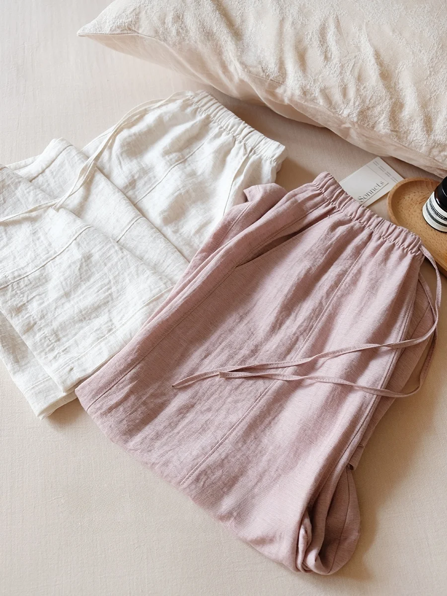 Summer Lightweight Loose Wide Leg Pants Women's Casual Linen Trousers High Waist Loose Slimming Drapey Comfortable Pants
Summer Lightweight Loose Wide Leg Pants Women's Casual Linen Trousers High Waist Loose Slimming Drapey Comfortable Pants
