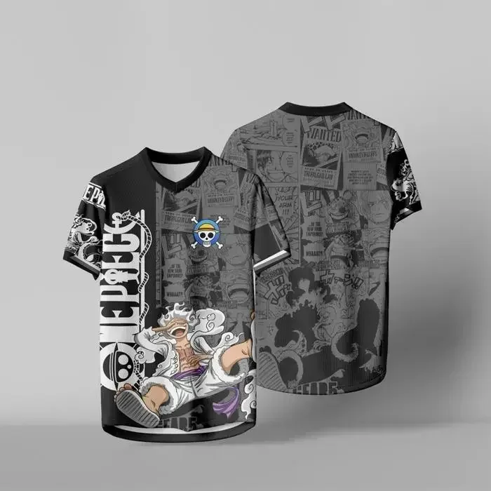 New Football Jerseys, Japanese Anime Bandai One Piece Luffy and Zoro T-shirt, Sporty Street Loose for Men and Children
New Football Jerseys, Japanese Anime Bandai One Piece Luffy and Zoro T-shirt, Sporty Street Loose for Men and Children