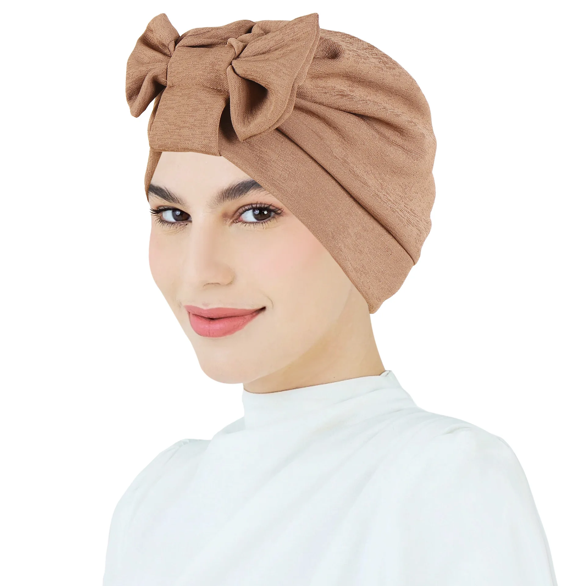 Solid Color Bow Turban Cap Women Muslim Hijab Islamic Chemo Cap Head Scarf Ladies Head Wrap Indian Hat
Solid Color Bow Turban Cap Women Muslim Hijab Islamic Chemo Cap Head Scarf Ladies Head Wrap Indian Hat