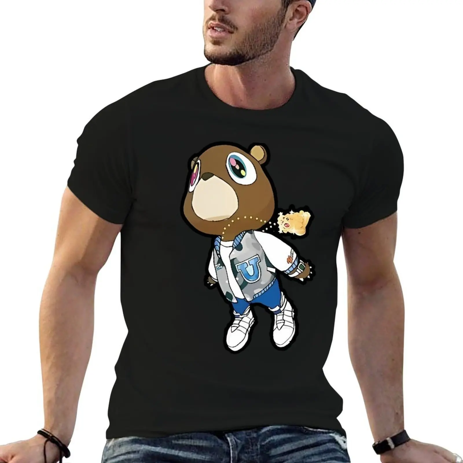 Kanye West Graduation Bear T-Shirt t shirts for man slim fit t shirt for man 100 percent cotton T-Shirt
Kanye West Graduation Bear T-Shirt t shirts for man slim fit t shirt for man 100 percent cotton T-Shirt