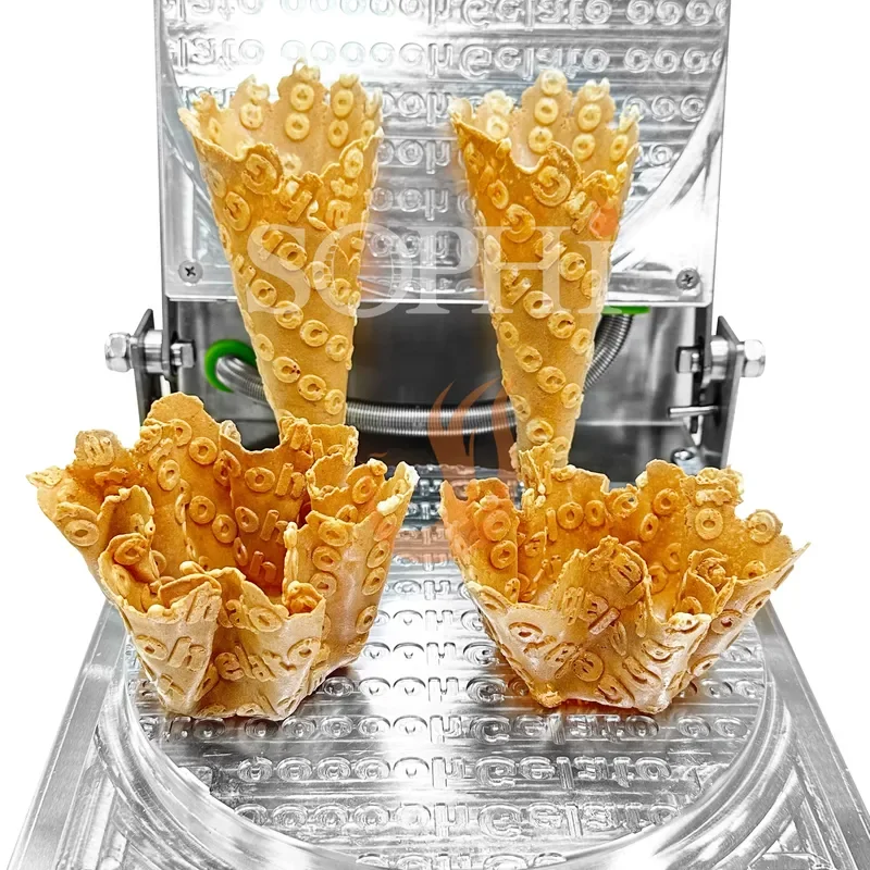2026Commercial Gelato Ice Cream Bowl Cone Machine for Small Business with Waffle Cone Mold and CE Certification
2026Commercial Gelato Ice Cream Bowl Cone Machine for Small Business with Waffle Cone Mold and CE Certification