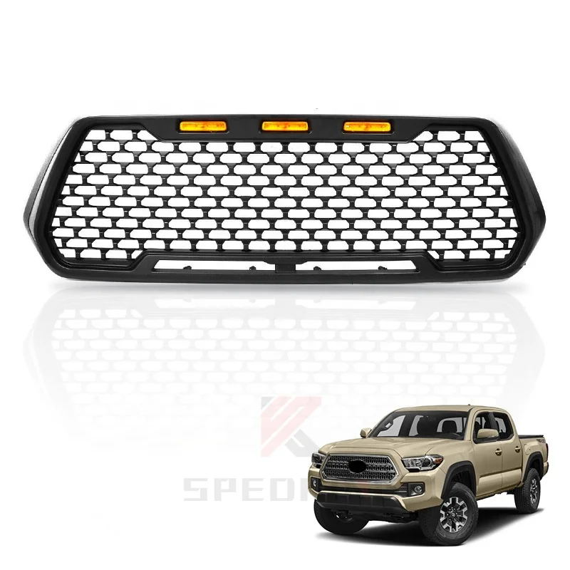 Spedking 2016-2022 4x4 Аксессуары Гриль со светодиодной подсветкой и DRL Light для Toyota tacoma
Spedking 2016-2022 4x4 Аксессуары Гриль со светодиодной подсветкой и DRL Light для Toyota tacoma