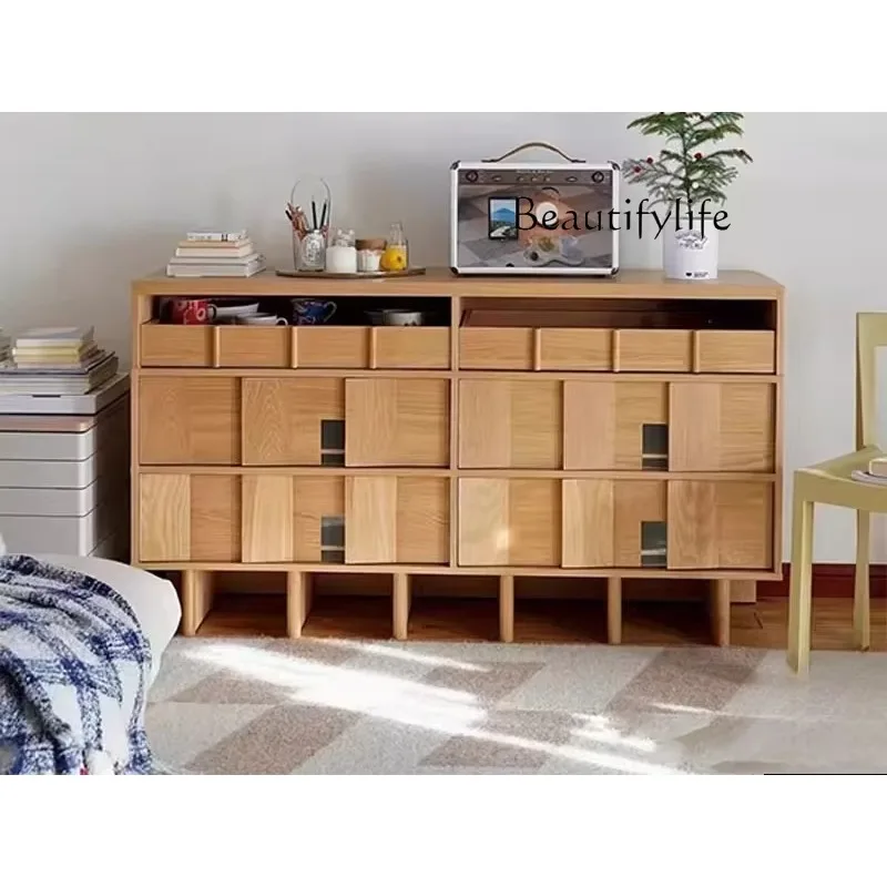 Entry of the entrance cabinet is opposite the door, solid wood living room shows French light luxury aisle storage, medieval
Entry of the entrance cabinet is opposite the door, solid wood living room shows French light luxury aisle storage, medieval