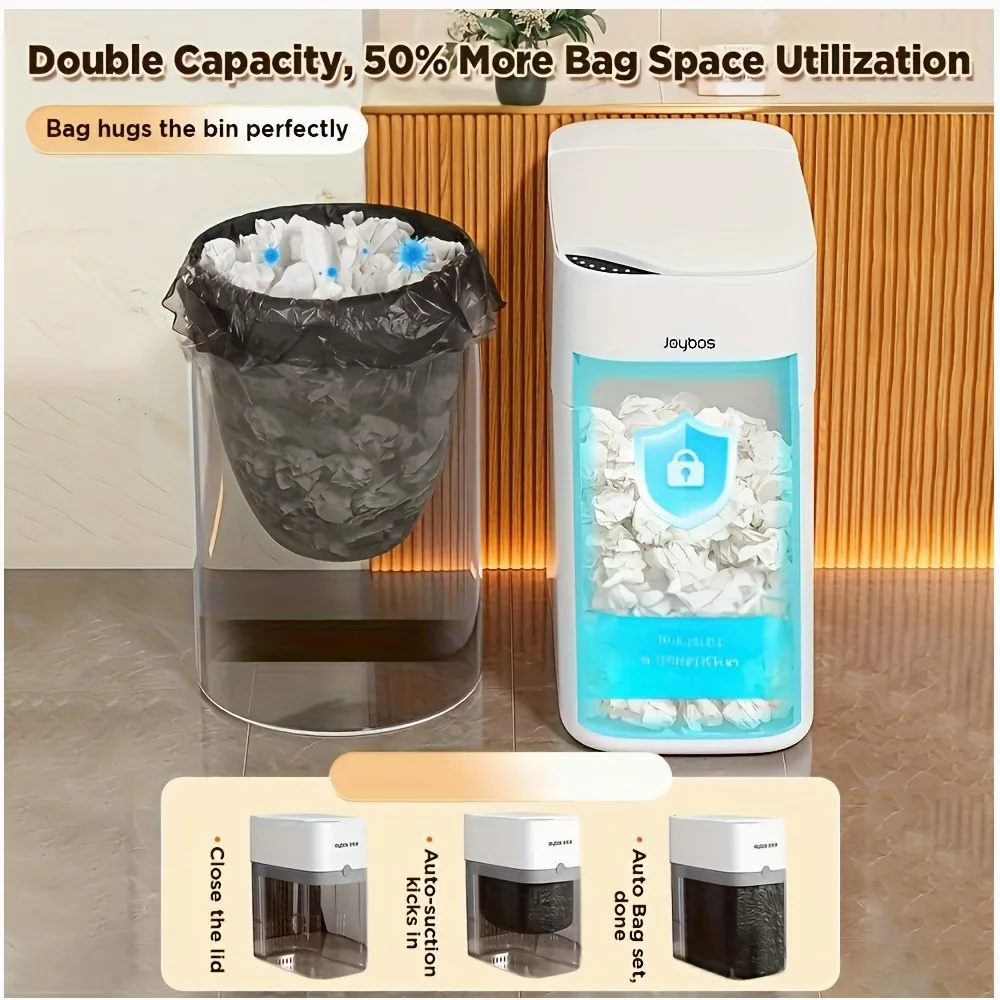 Smart Touchless Bathroom Trash Can – 3.72-Gallon Motion-Sensing Lid, Ultra-Thin Compact Design, White Automatic Waste Bin for Small Spaces (Bathrooms, Offices, RVs, Bedrooms, Living Rooms)
Smart Touchless Bathroom Trash Can – 3.72-Gallon Motion-Sensing Lid, Ultra-Thin Compact Design, White Automatic Waste Bin for Small Spaces (Bathrooms, Offices, RVs, Bedrooms, Living Rooms)