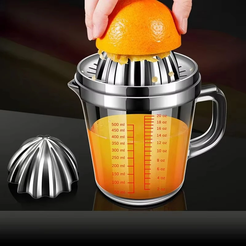 Metal Lemon Lime Squeezer Stainless Steel Manual Citrus Press Juicer With Dual Scale Display For Fresh Fruit Tool Kitchen
Metal Lemon Lime Squeezer Stainless Steel Manual Citrus Press Juicer With Dual Scale Display For Fresh Fruit Tool Kitchen