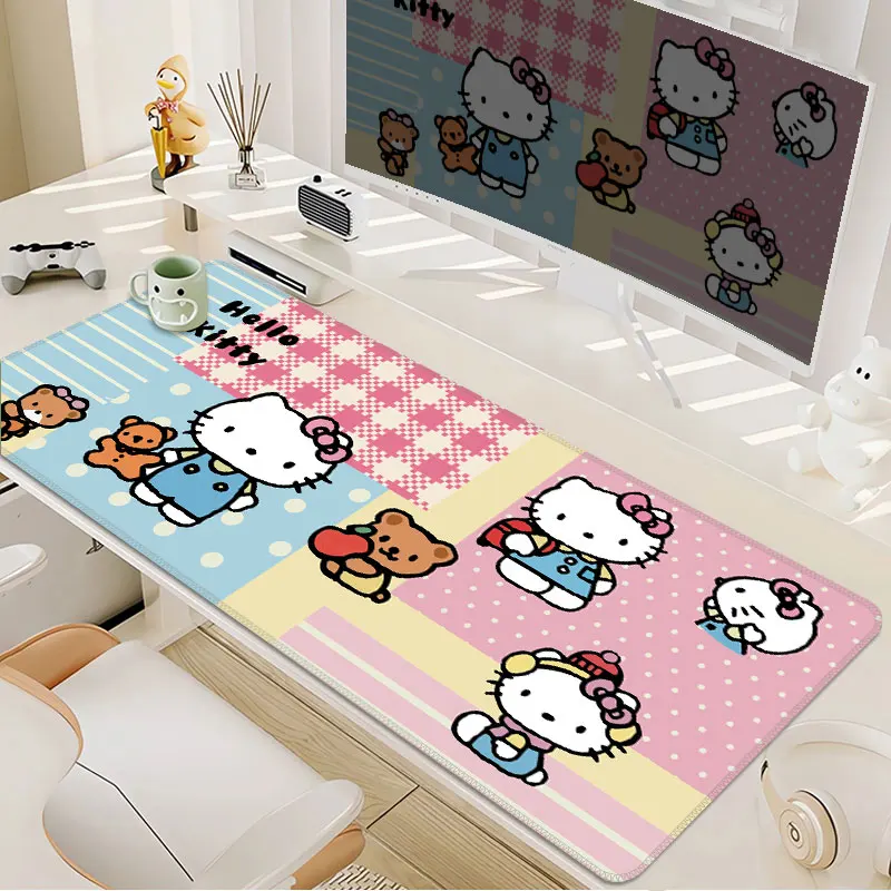 Large Size Pink Hello Kitty Mouse Pad Kawaii Kitty Gaming Keyboard Mouse Pad Non-Slip Mouse Pads for Mac Laptop PC Computer
Large Size Pink Hello Kitty Mouse Pad Kawaii Kitty Gaming Keyboard Mouse Pad Non-Slip Mouse Pads for Mac Laptop PC Computer